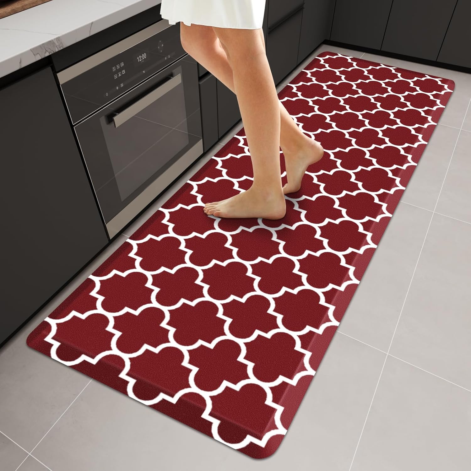 WISELIFE Anti Fatigue Floor Mat - Ergonomic Comfort for Home