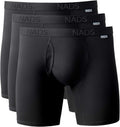NADS Organic Cotton Boxer Briefs Hormone-Friendly - Non-Toxic Support