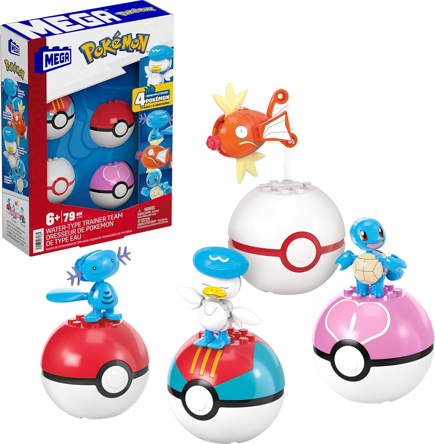 MEGA Pokemon Action Figure Building Toys Set for Kids Fun