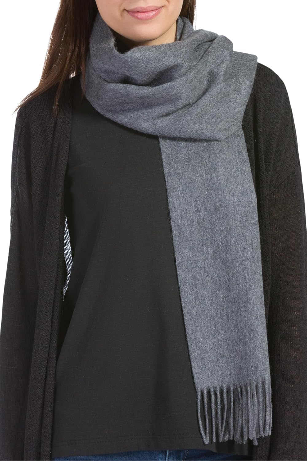 100% Pure Cashmere Winter Scarf for Women - Luxurious Softness