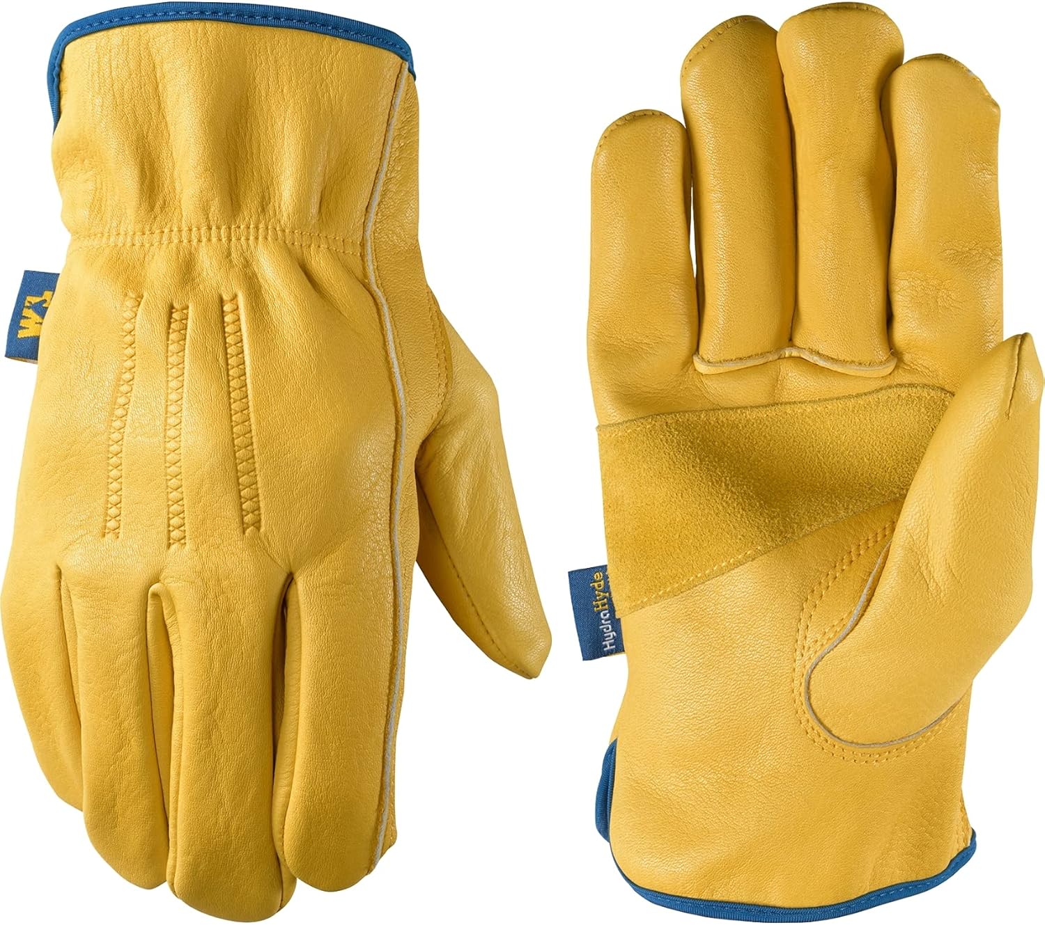 Water-Resistant Leather Work Gloves XL