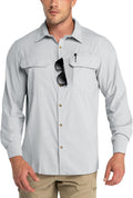 Outdoor Ventures UPF 50+ Men's Sun Protection Long Sleeve Shirt