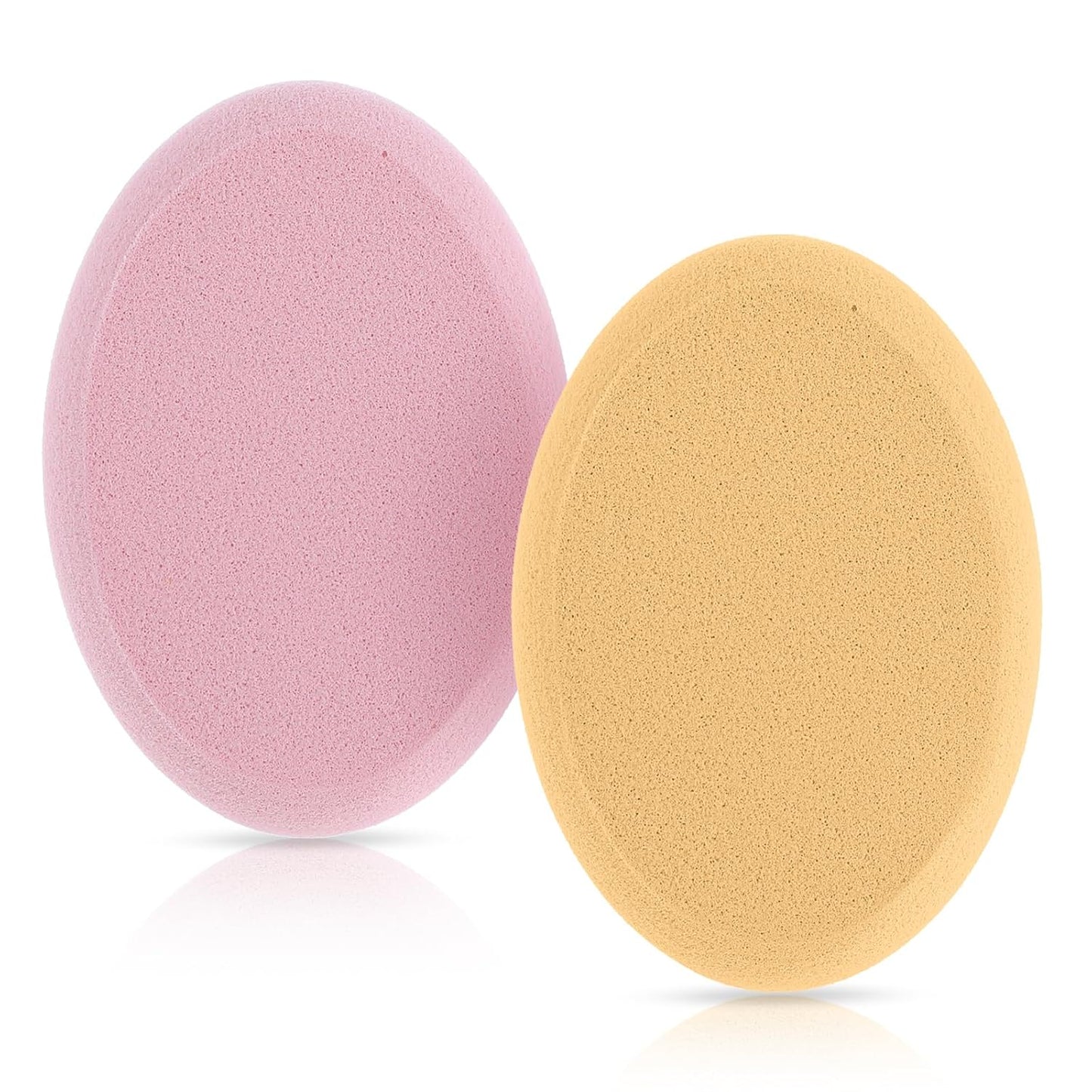 Piriuuo Oval Makeup Sponges - Seamless Application