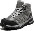 NORTIV 8 Women's Waterproof Hiking Boots - Comfortable Traction rubber