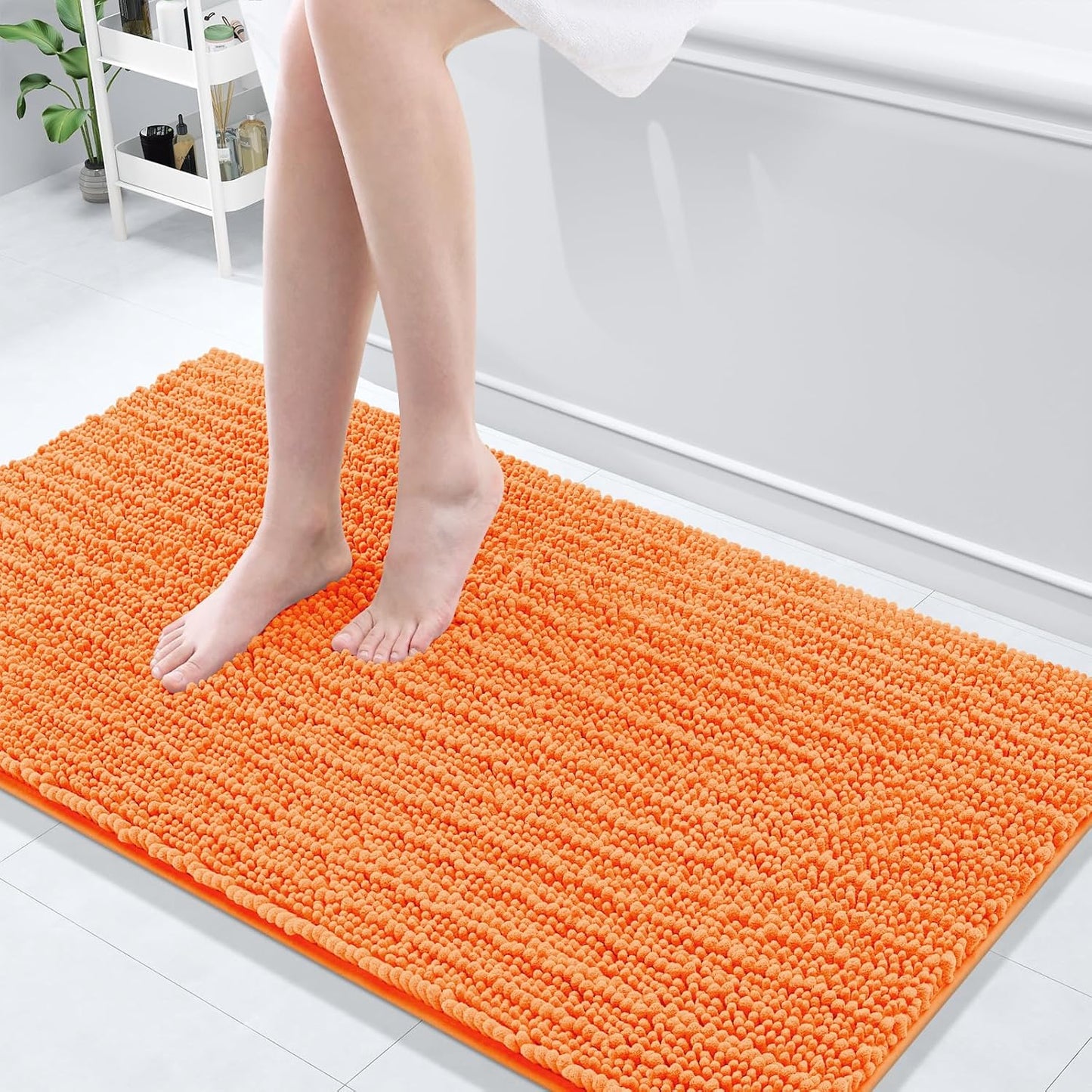 Arotive Luxury Chenille Bathroom Rug Mat for Soft Comfort