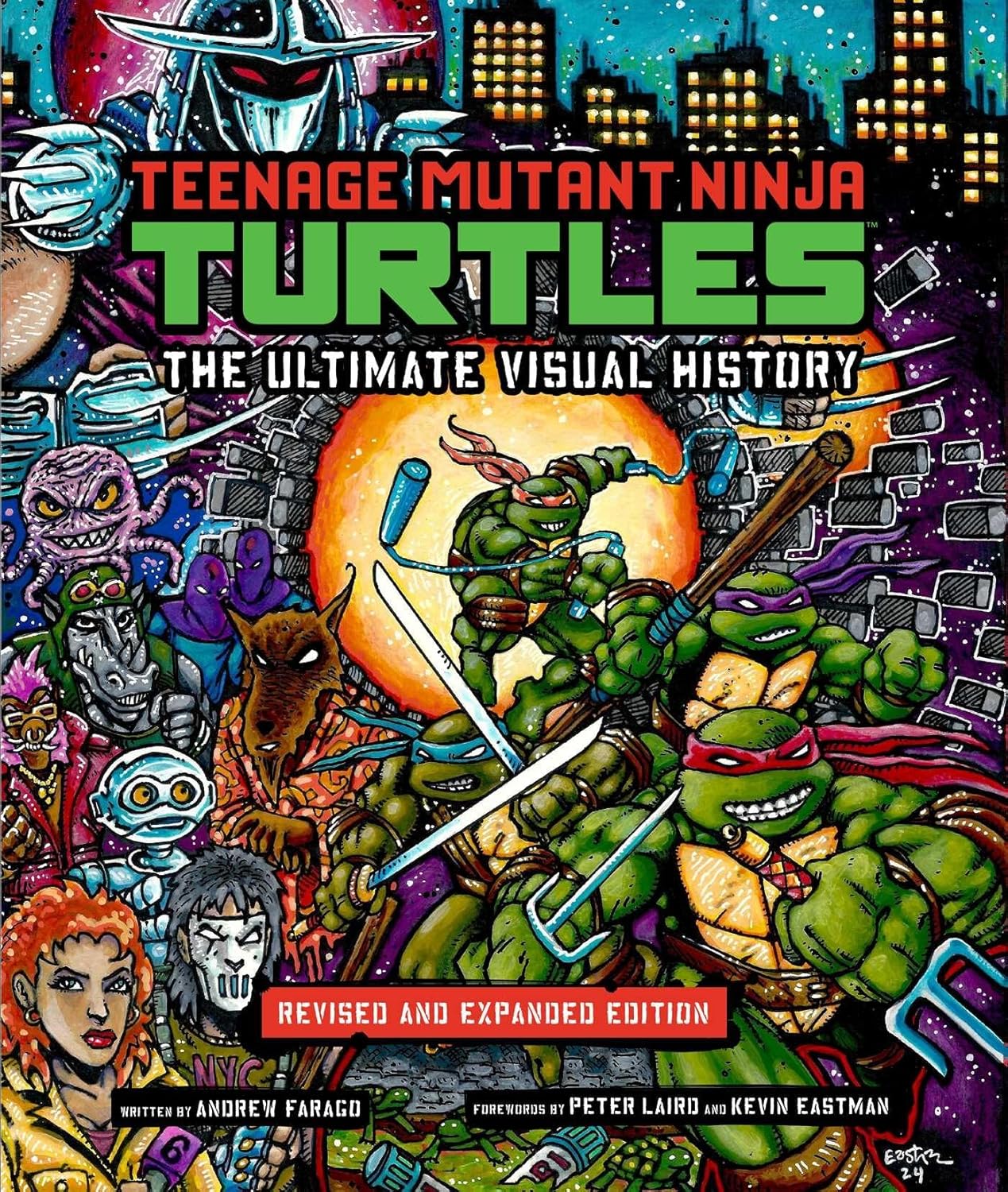 Teenage Mutant Ninja Turtles Visual History Book Review