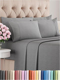 CGK Linens Cal King 6 Piece Sheet Set - Cooling, Deep Pocket Comfort