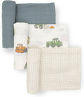 Little Unicorn Muslin Swaddle Blanket 3 Pack - Soft, Lightweight Set