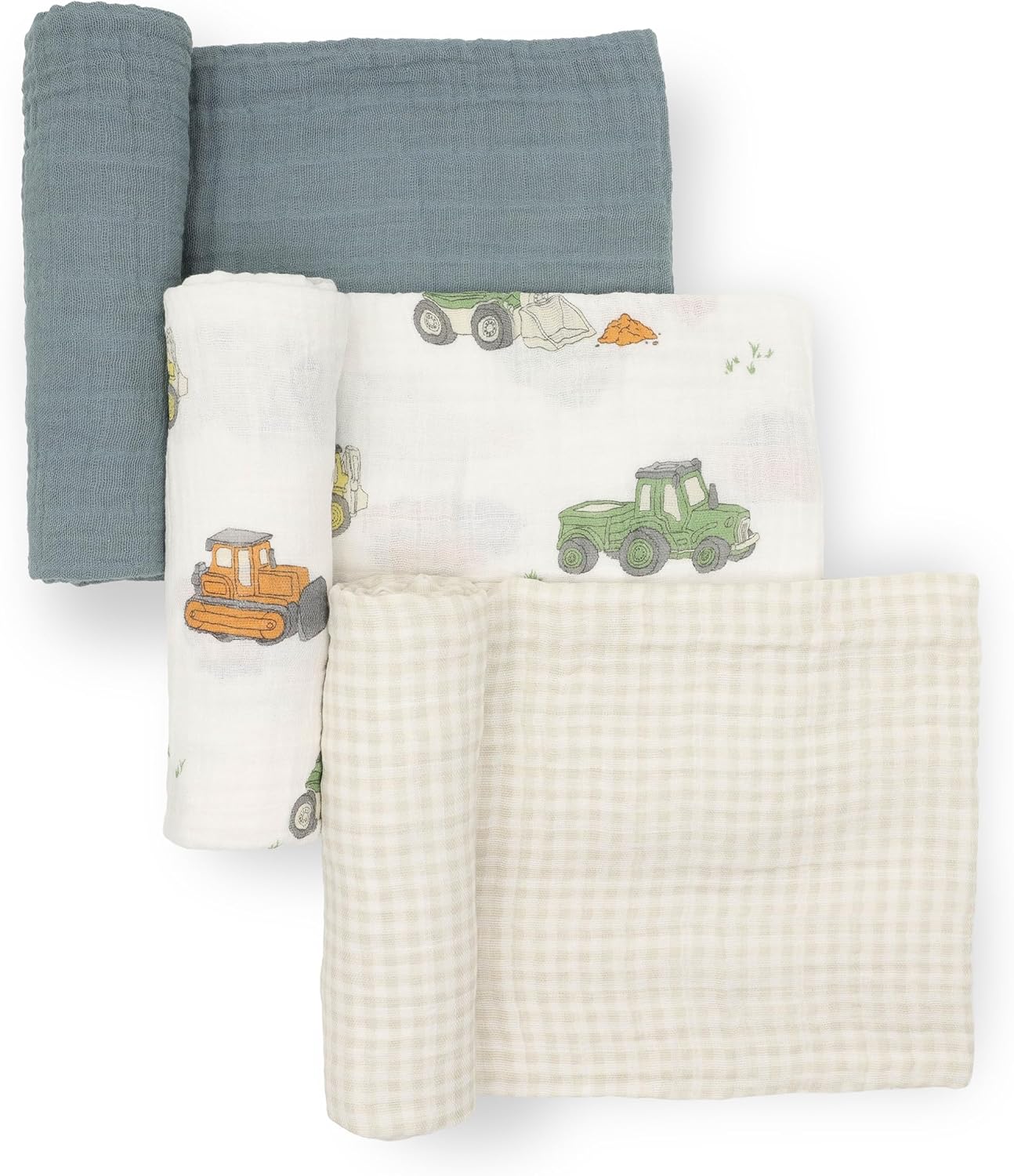 Little Unicorn Premium Muslin Swaddle Blanket 3 Pack for Babies