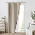 Vision Home Sand Pinch Pleated Full Blackout Curtains 60in x 108in