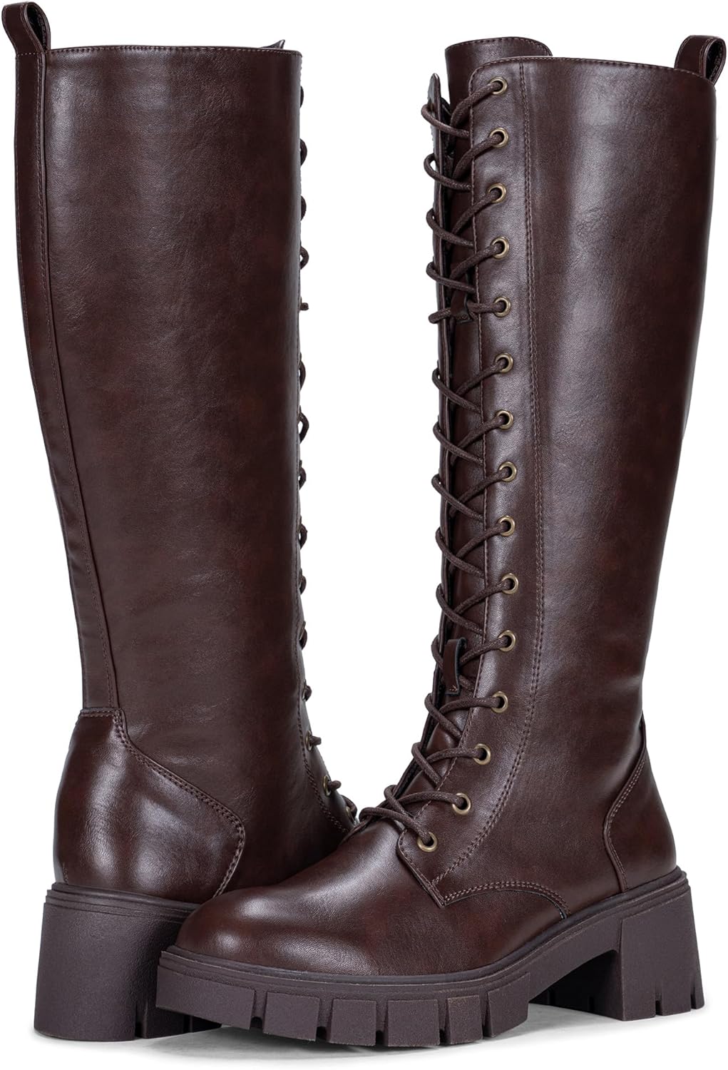 Vepose Women's 953 Knee High Combat Boots for Stylish Looks