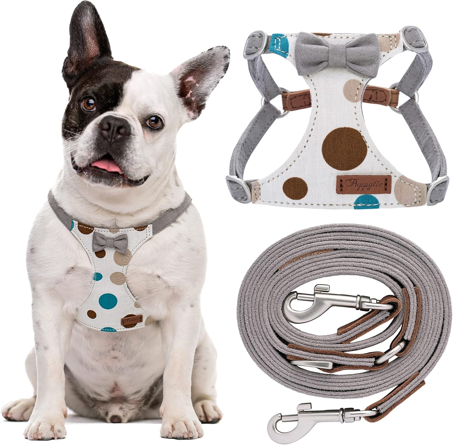 Puppytie No Pull Dog Harness for Medium Dogs with Leash