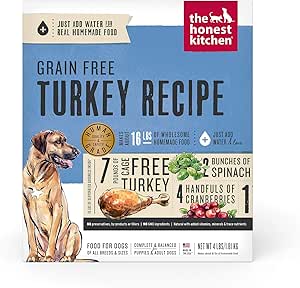 The Honest Kitchen Grain Free Turkey Dog Food for All Breeds