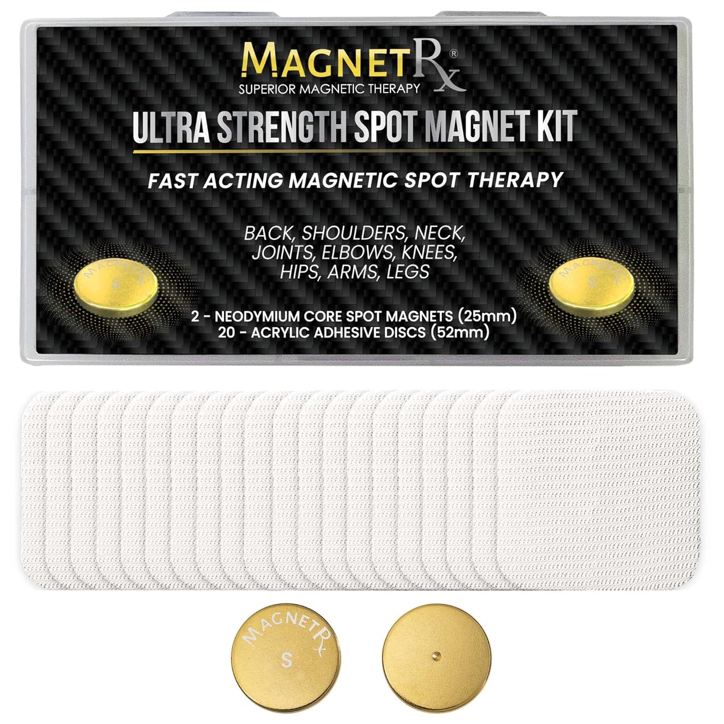 MagnetRX Magnetic Spot Kit for Effective Body Pain Relief