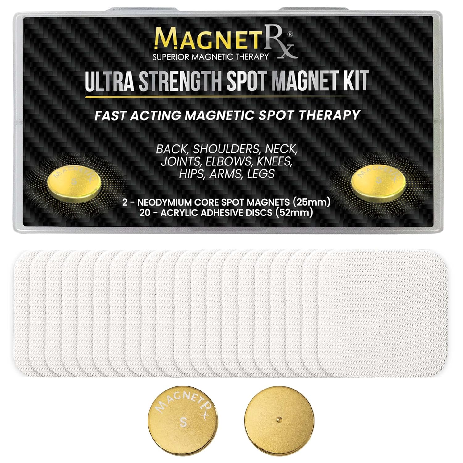 MagnetRX Magnetic Spot Kit for Effective Body Pain Relief