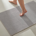 Bathroom Rugs Non Slip Washable Light Grey 24x36 in - Quick Dry Low