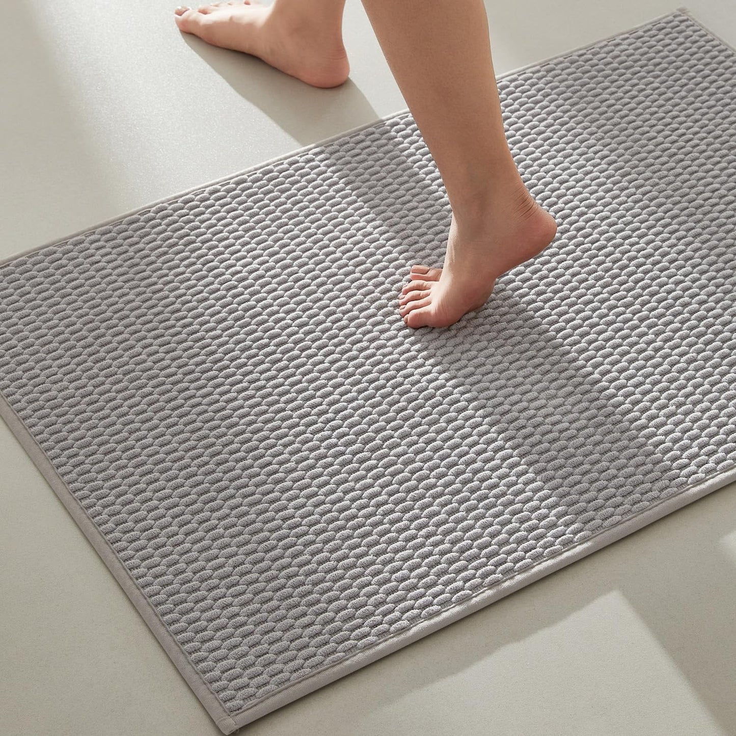 Non Slip Washable Bathroom Rugs for Quick Dry Comfort