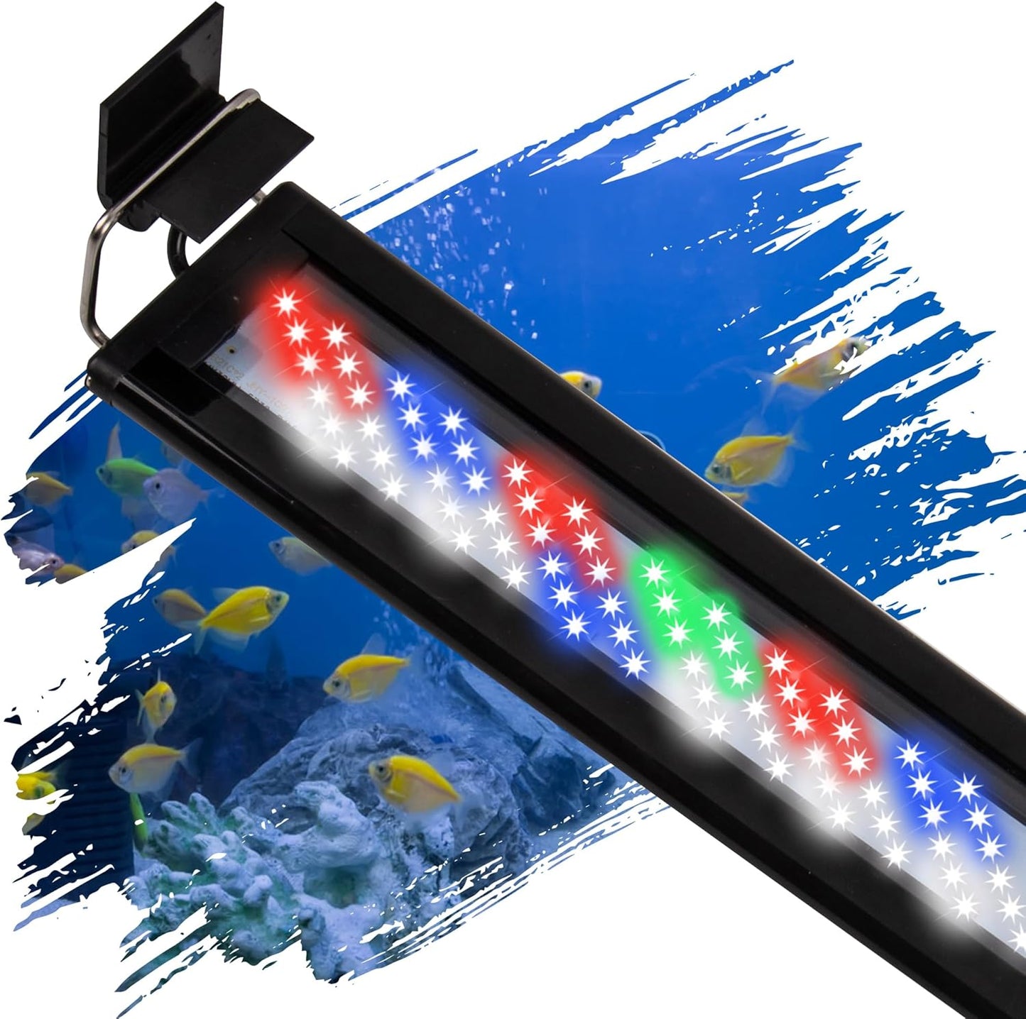 LED Aquarium Light for 36 to 44 Inch Fish Tanks - Full Spectrum