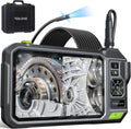 Triple Lens Borescope with 7in IPS Screen - Flexible 16.5ft Inspection