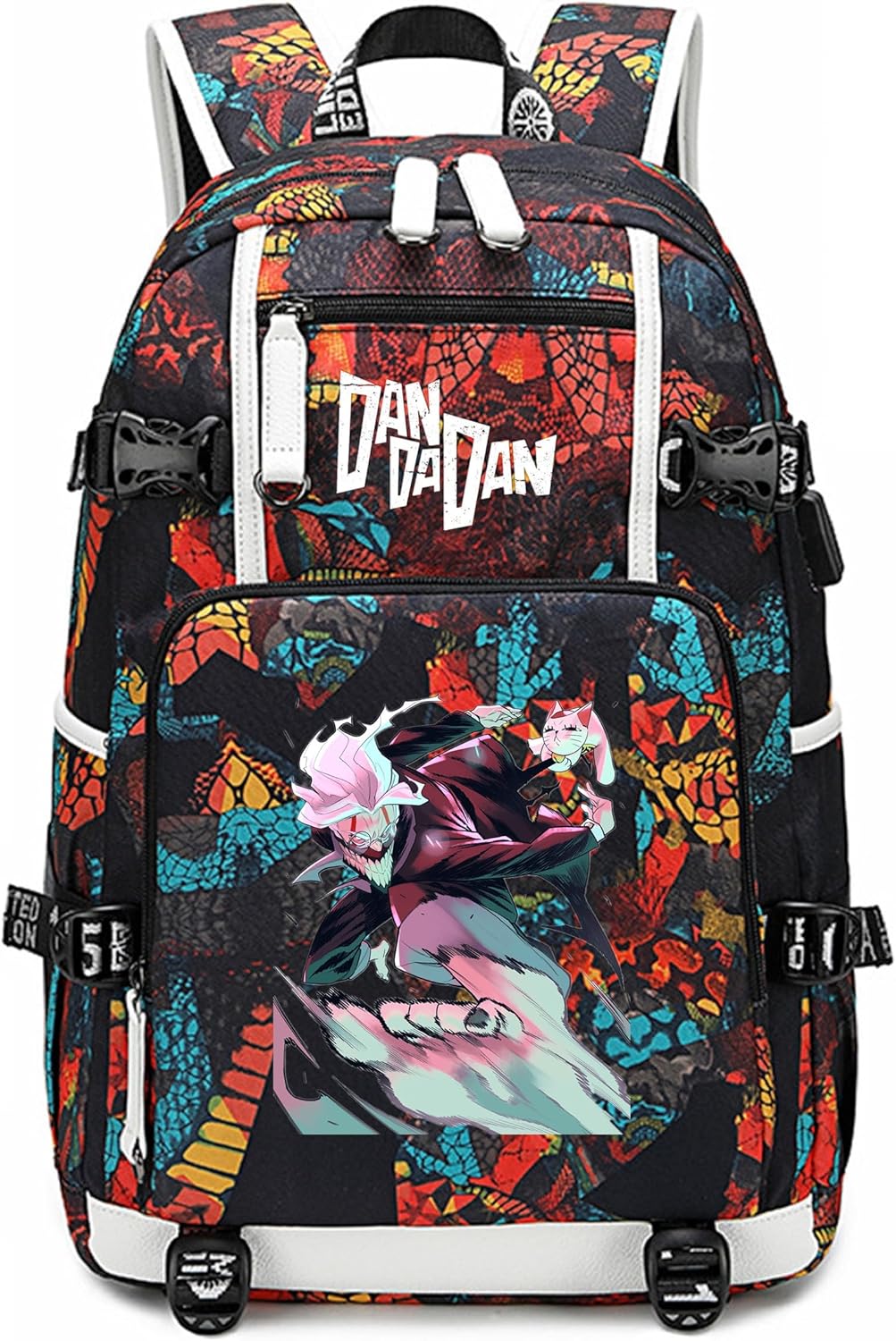 Anime DanDaDan Backpack Daypack for Students and Laptops