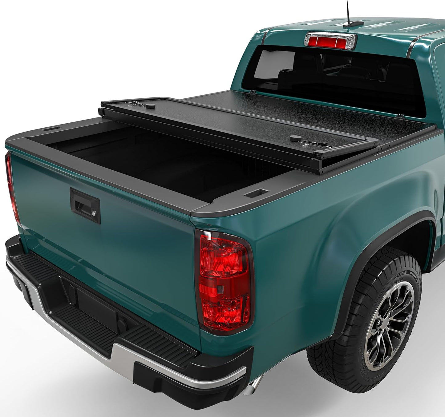 FRP Hard Tri-Fold Truck Bed Tonneau Cover for Chevy Colorado