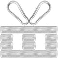 200Pcs 2.36 in Heavy Duty Snap Hook Carabiners - Durable Quick Links