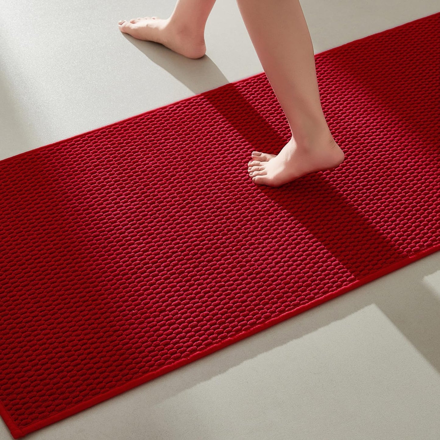 Christmas Bathroom Runner Rugs for a Cozy Holiday Touch