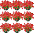 30 Bundles Artificial Flowers Outdoor UV Resistant No Fade Decor