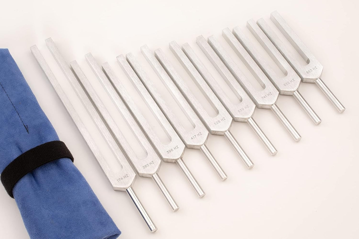 Solfeggio Tuning Forks Set for Healing with 9 Frequencies