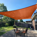 Sun Shade Sail 12ft x 15ft Terra Red Rectangle - UV Block Canopy