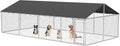 Outdoor Dog Enclosure Heavy Duty Dog Kennel House Mesh Big Cage