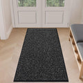 Dirt Trapper Door Mat 24 in x 60 in Black - Low Profile Entry Mat