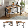 CubiCubi Computer Desk with 2 Drawers, 40 in - Small Home Office Desk