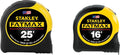 Stanley 25 ft & 16 ft Value Pack Tape Measurers - Durable Duo