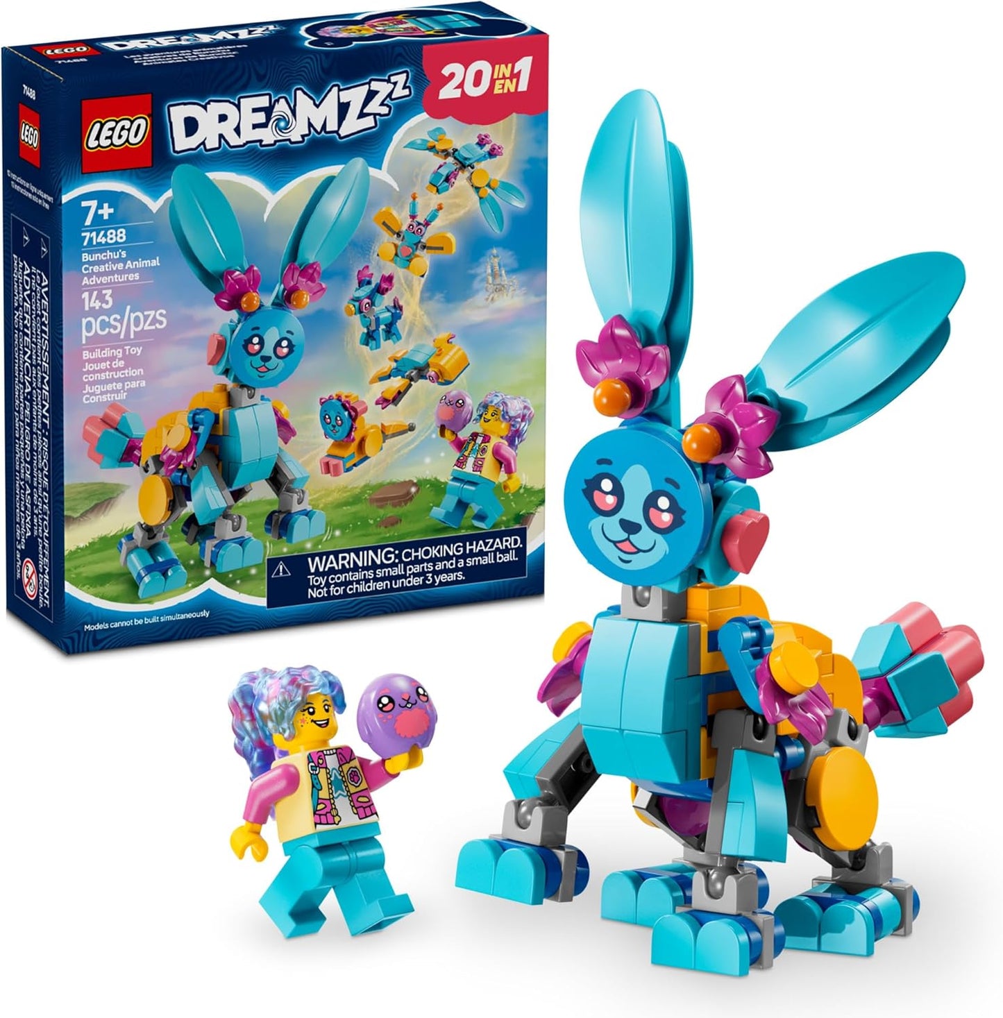 Fantasy Bunny Building Set - 20 Options - Ages 7+