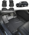 Carbon Fiber Pattern Floor Mats for Audi Q5 SQ5 2018-2025 - Gray
