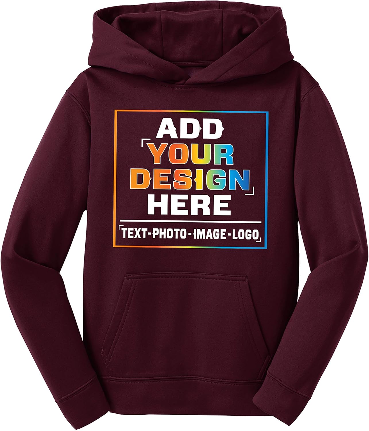 Design Your Own Custom Youth Hoodie with TEEAMORE