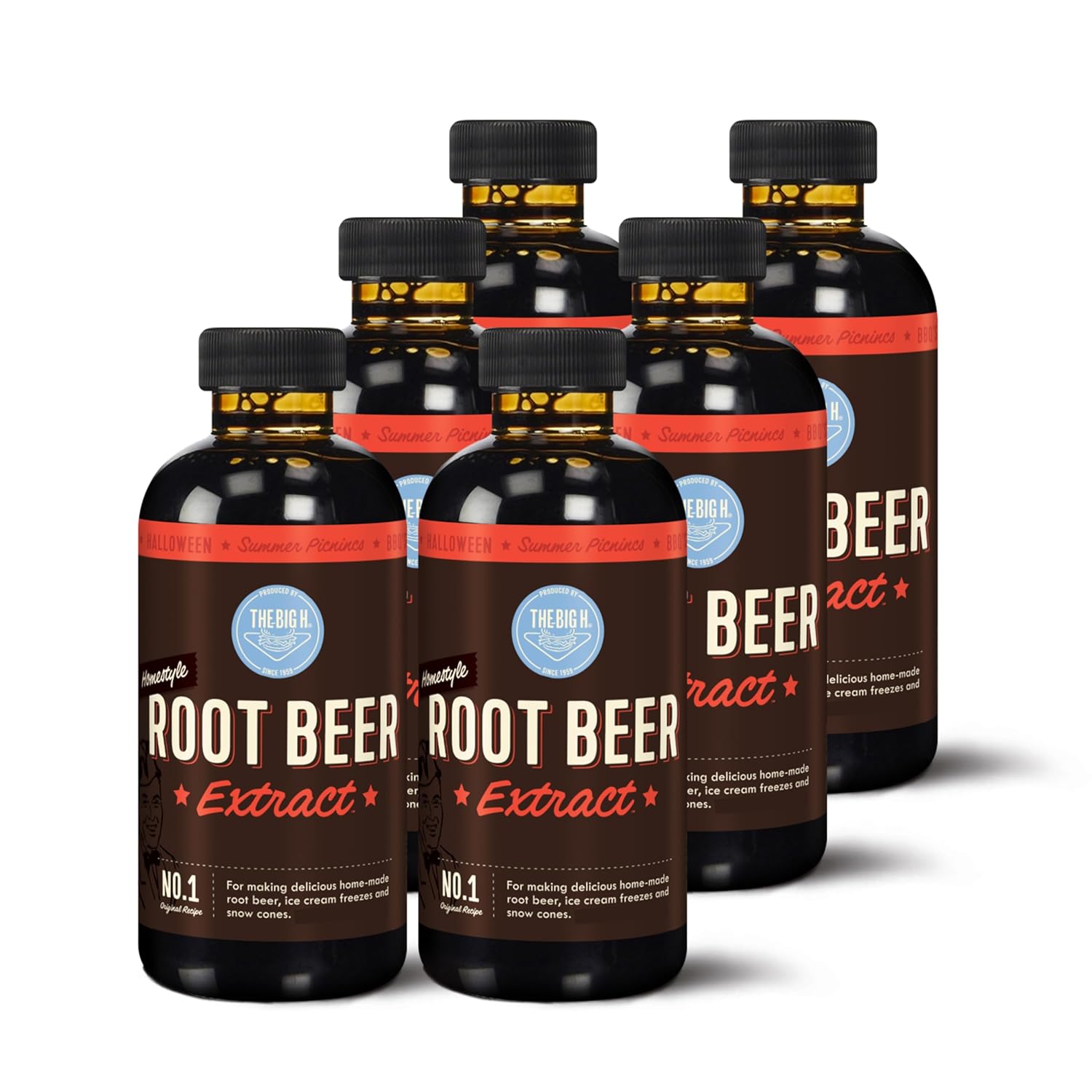 Hires Big H Root Beer Extract for Homemade Root Beer Delights