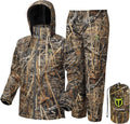 TIDEWE Rain Suit Waterproof Breathable Lightweight 2-Piece