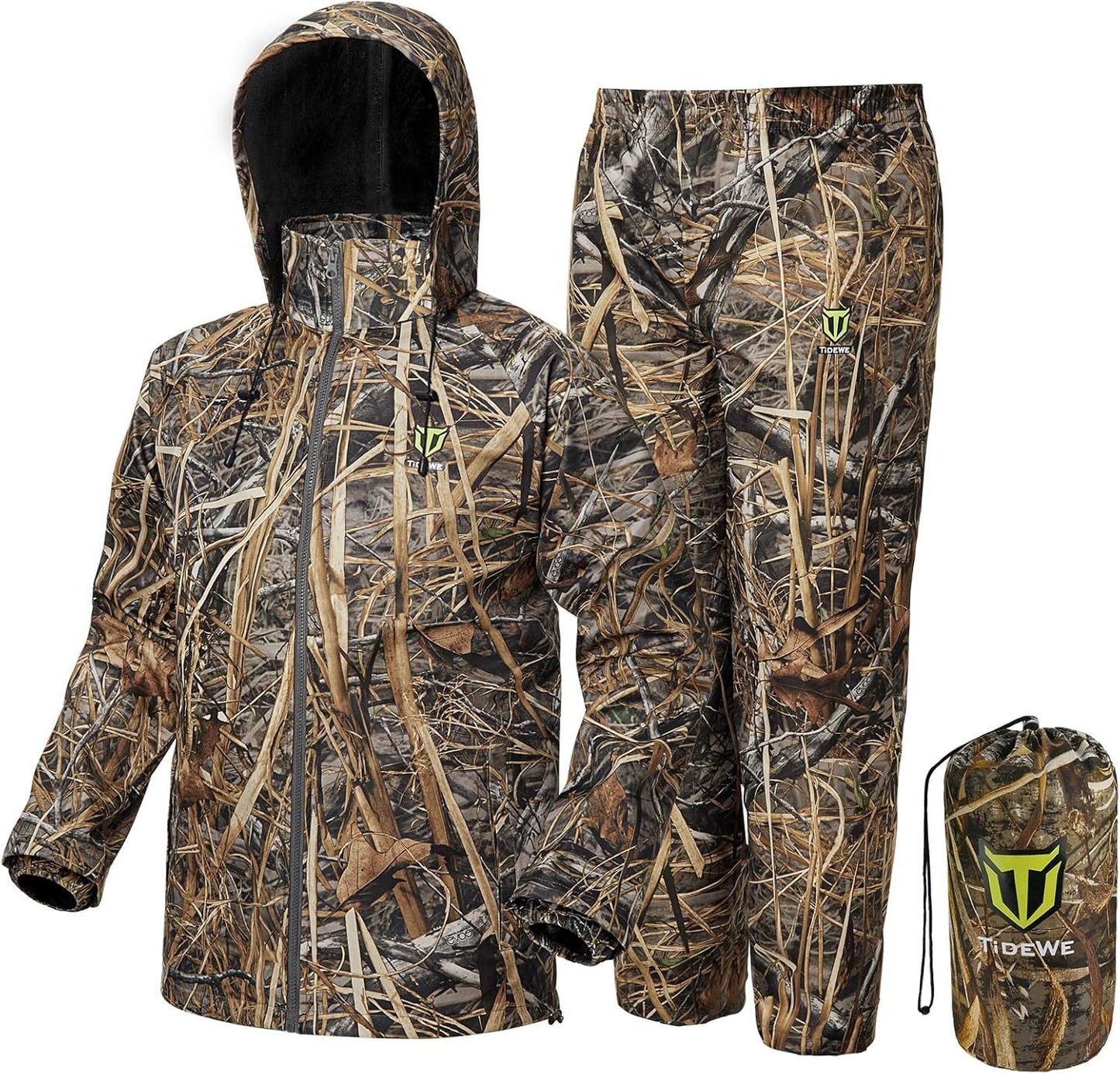 TIDEWE Rain Suit - Waterproof Breathable Lightweight Rainwear