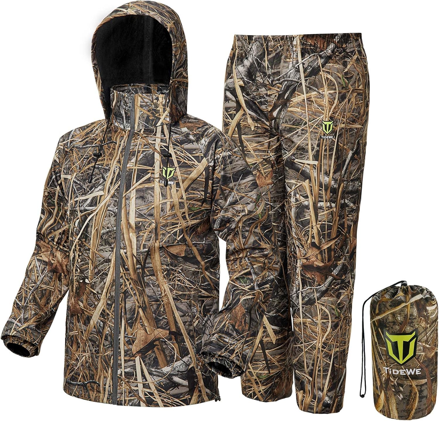 TIDEWE Rain Suit - Waterproof Breathable Lightweight Rainwear