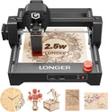 LONGER RAY5 Laser Engraver 2500mW - Portable High Precision Cutter