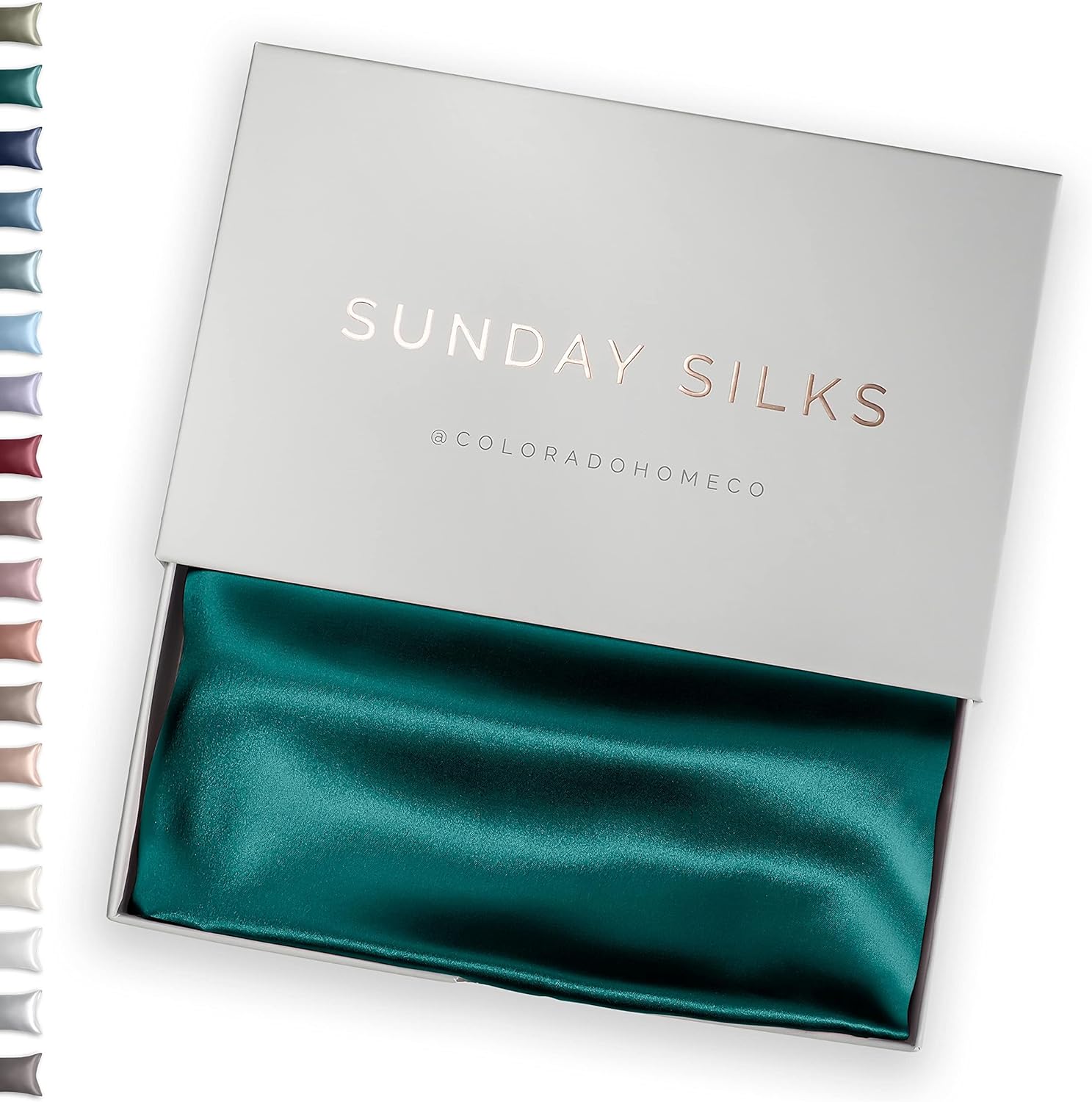 SUNDAYSILKSTM Premium Silk Pillow Cases for Luxurious Sleep