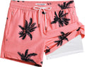 maamgic Mens Swim Trunks with Compression Liner 5 in (Style HZ3H)