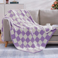 WRENSONGE Checkered Throw Blanket - Soft Cozy 50in x 70in