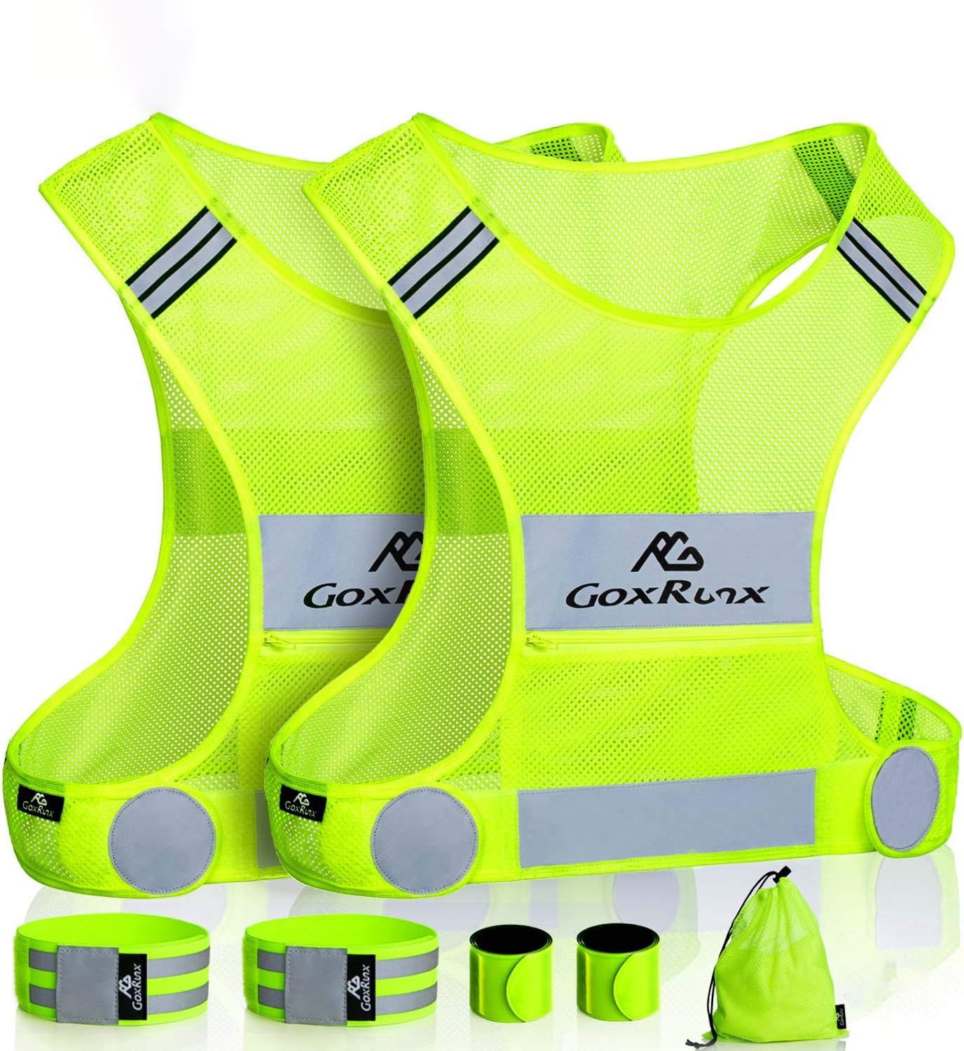 Stay Safe: GoxRunx Reflective Vest Set