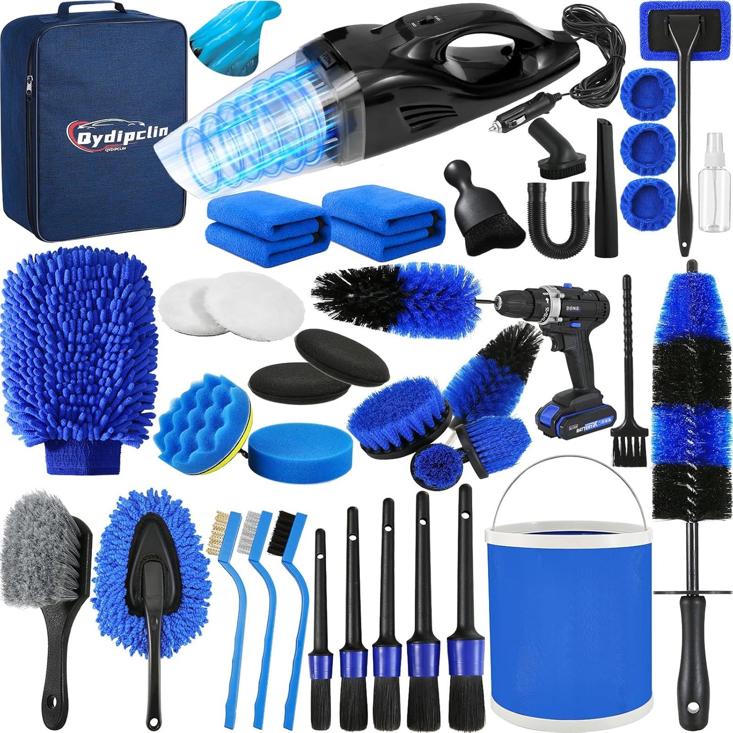 39Pcs Car Detailing Kit for Professional Car Care and Cleaning
