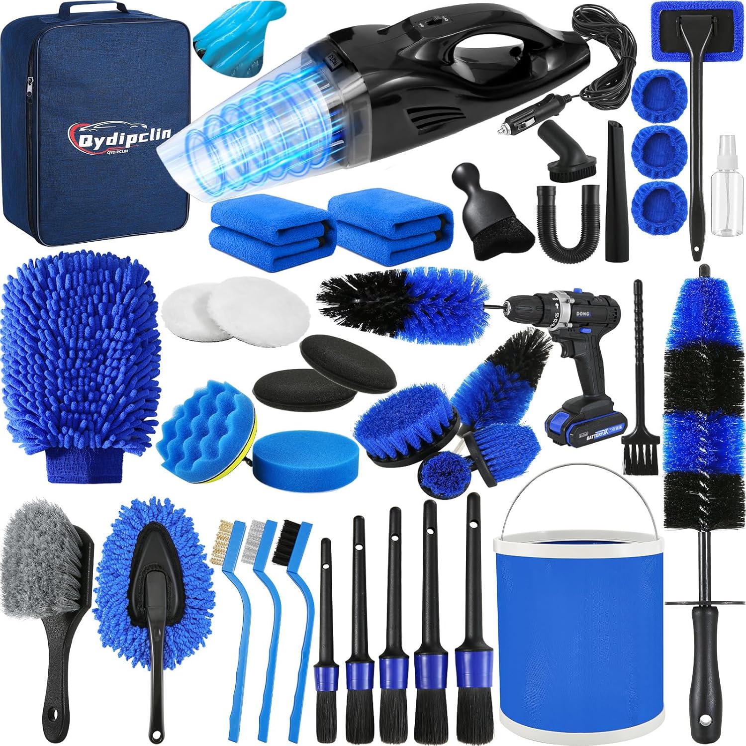 39Pcs Car Detailing Kit for Professional Car Care and Cleaning