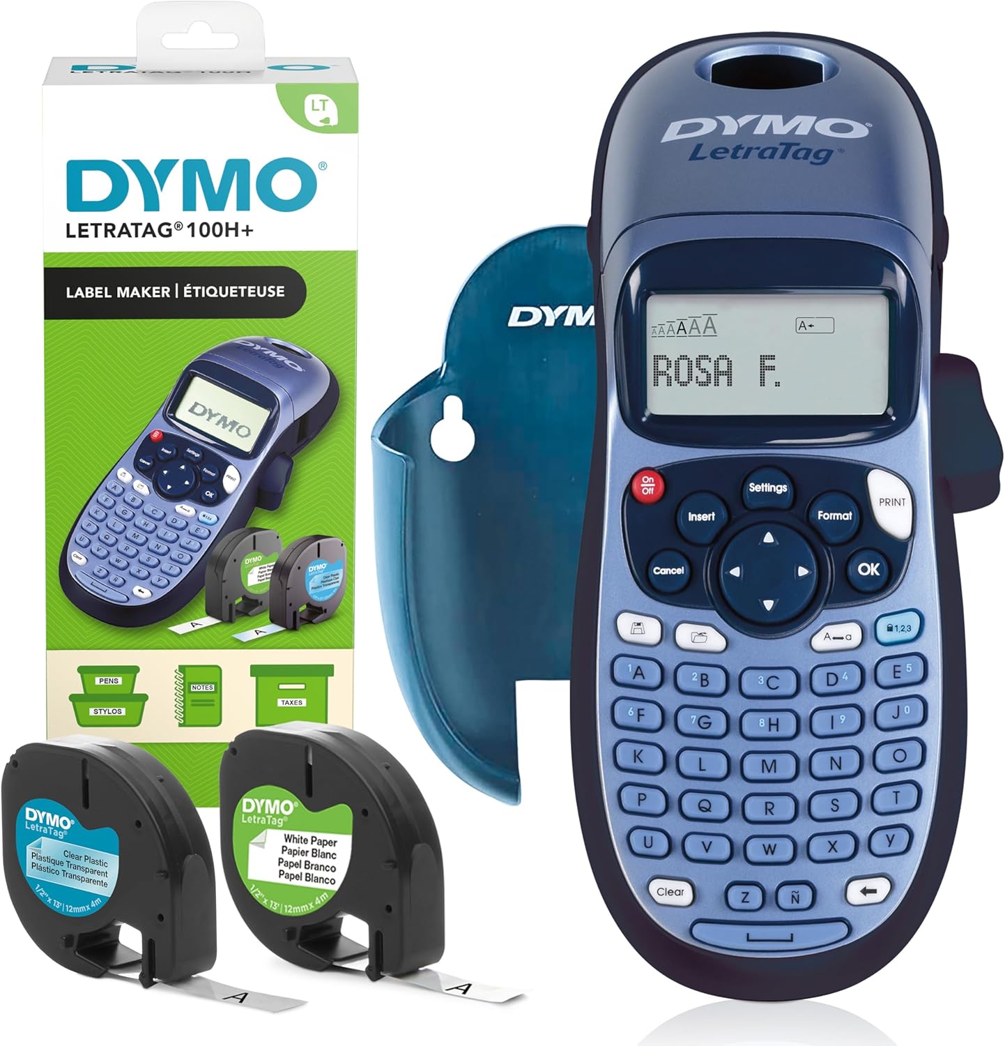Dymo LetraTag LT-100H Label Maker Kit for Home and Office