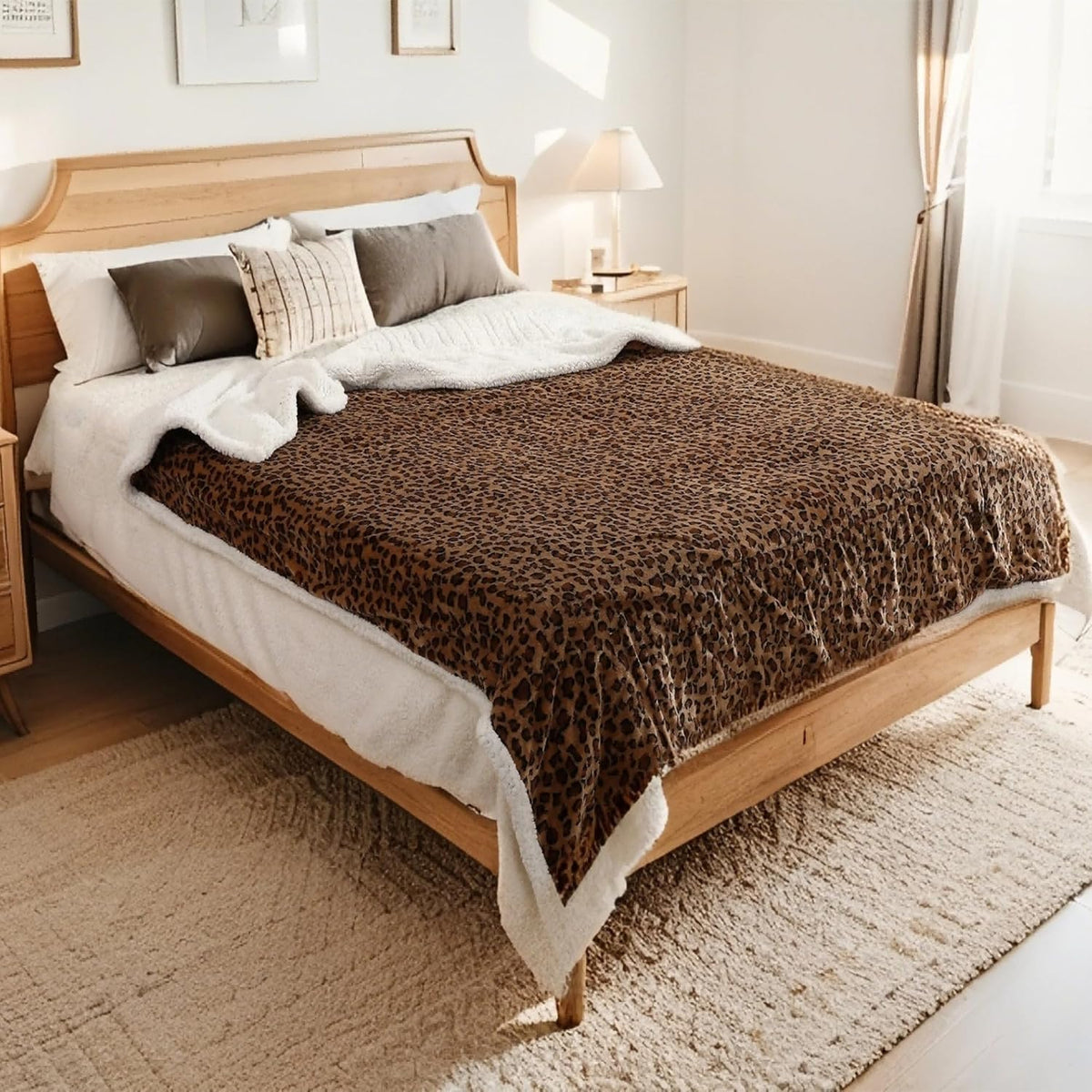LUXIAN Electric Heated Blanket King Size for Cozy Comfort